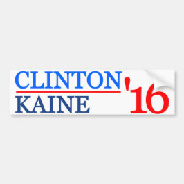 Clinton Kaine 2016 Bumpersticker