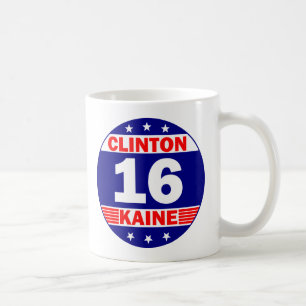Clinton Kaine 2016 Koffiemok
