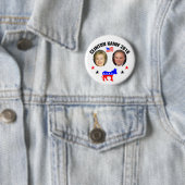 CLINTON KAINE 2016 RONDE BUTTON 5,7 CM (In situ)