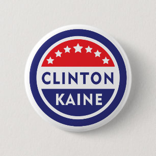 Clinton/Kaine Button 2016