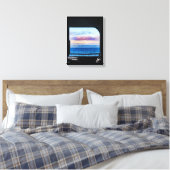 Clinton Mukilteo veerboot Canvas Afdruk (Insitu (Slaapkamer))