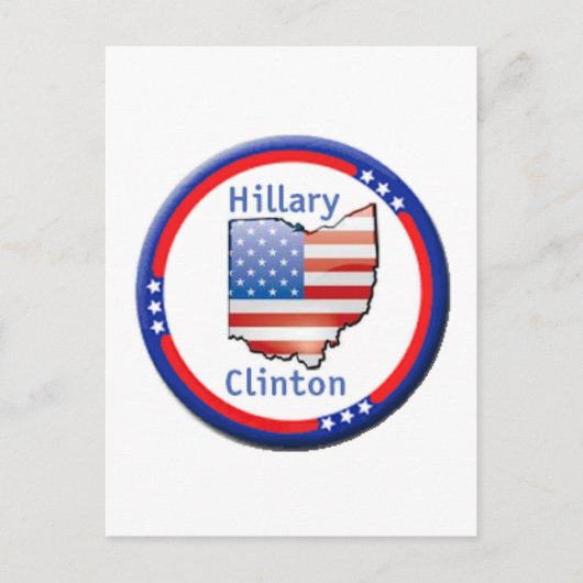 Clinton Ohio Briefkaart (Voorkant)
