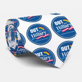 Clinton "OUT" Stropdas Gay (Opgerold)