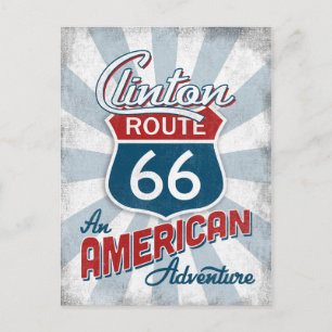 Clinton Route 66  Amerika Oklahoma Briefkaart