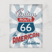 Clinton Route 66  Amerika Oklahoma Briefkaart (Voorkant)