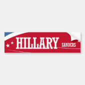 Clinton Sanders 2016 Bumpersticker (Voorkant)