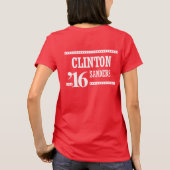 Clinton Sanders 2016 T-shirt (Achterkant)