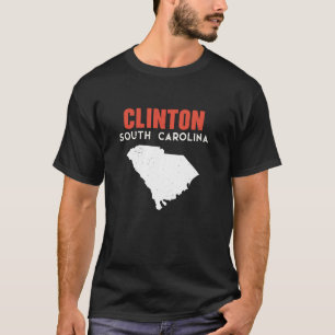 Clinton South Carolina Verenigde Staten Reizen T-shirt