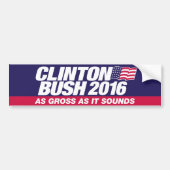 Clinton Struik 2016 Bumpersticker (Voorkant)