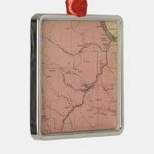 Clinton Township Metalen Ornament (Rechts)