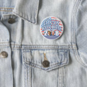 Clinton White House Button  (In situ)