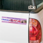 Clintons4McCain-Bumpersticker Bumpersticker (Op Truck)