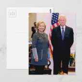 Clintons Briefkaart (Voorkant / Achterkant)