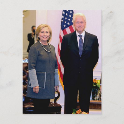 Clintons Briefkaart (Voorkant)