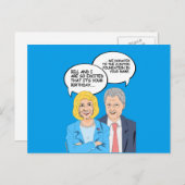 Clintons Verjaardag Kaart - We doneerden aan de Cl (Voorkant / Achterkant)