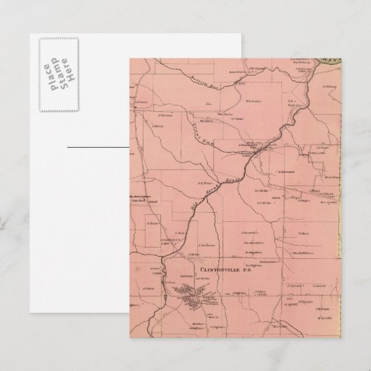 Clintonstad Briefkaart (Voorkant / Achterkant)