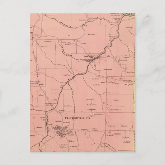 Clintonstad Briefkaart (Voorkant)