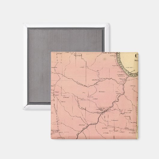 Clintonstad Magneet (Voorkant / Achterkant)