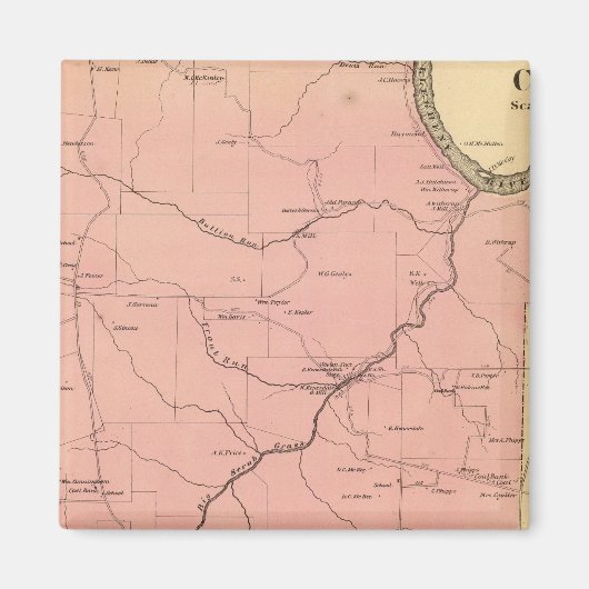 Clintonstad Magneet (Voorkant)