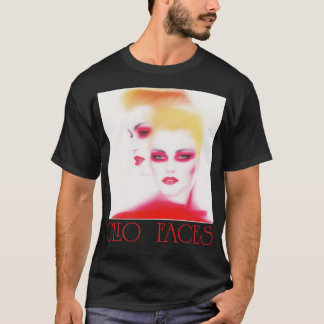 Clio Faces Italo Disco Classic Tribute Design T-shirt