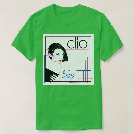 Clio Faces T-shirt (Design voorkant)