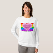 Clio "Geef liefde" Pride T-Shirt (Voorkant volledig)
