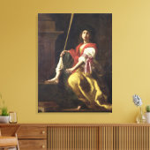 Clio, Muse of History, 1624 Canvas Afdruk (Insitu (Woonkamer))