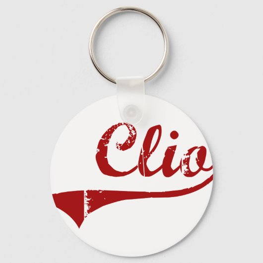 Clio South Carolina Classic Design Sleutelhanger (Voorkant)