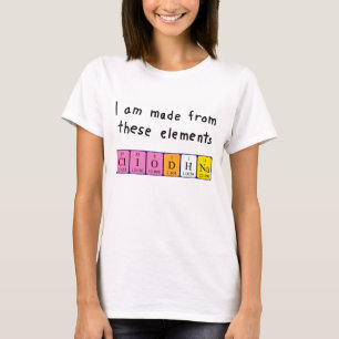 Cliodhna periodiek shirt van de lijstnaam