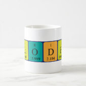 Cliodhna periodieke mok van de lijstnaam (Center)