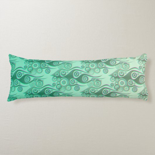 Clip Art Fish Pattern + jouw ideeën Lichaamskussen (Voorkant)