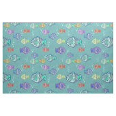 Clip Art Fish Pattern + jouw ideeën Stof (Fat Quarter)