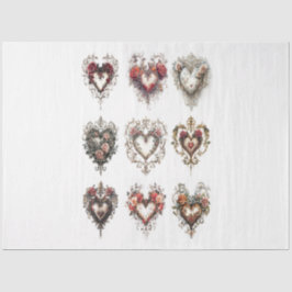 Clip Art Valentijn Hearts Tissuepapier