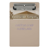 CLIP BOARD VAN HET Gepersonaliseerd BEDRIJF Mini Klembord (Voorkant)