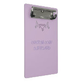 CLIP BOARD VAN HET Gepersonaliseerd BEDRIJF Mini Klembord (Schuin)