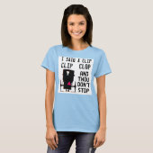 CLIP CLOP HIP HOP T-SHIRT (Voorkant volledig)