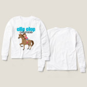 clip clop paard (Voorkant /achterkant)
