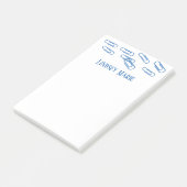 CLIP-notities VOOR PERSONALISEERD PAPIER Post-it® Notes (Schuin)