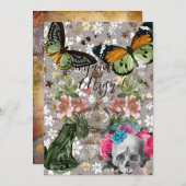 Clipart Collage Kaart Art (Voorkant / Achterkant)