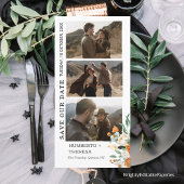 Clipart Foto Strip Save the Date Uitnodiging