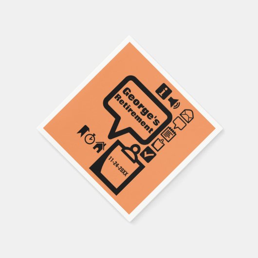 Clipart kies kleuren voor papier voor retiment servet (Hoek)