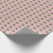 clipart van individuele witte zigeuner cadeaupapier (Hoek)