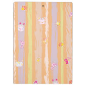 Clipboard – Baby Joy & Creatures Pastel Animal Klembord (Achterkant)