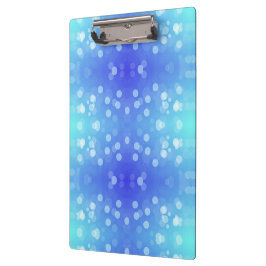 clipboard featuring a blue and teal bokeh pattern  klembord