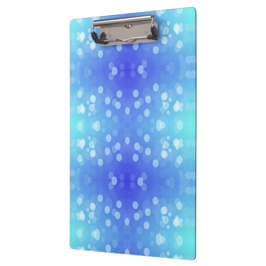 clipboard featuring a blue and teal bokeh pattern  klembord (Links)