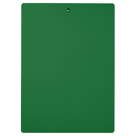 Clipboard - Forest Green (Personalized) Klembord (Achterkant)