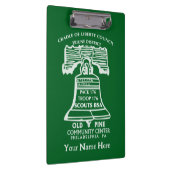 Clipboard - Forest Green (Personalized) Klembord (Rechts)