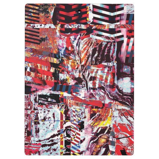 Clipboard – Fragmented Pulse Klembord (Achterkant)