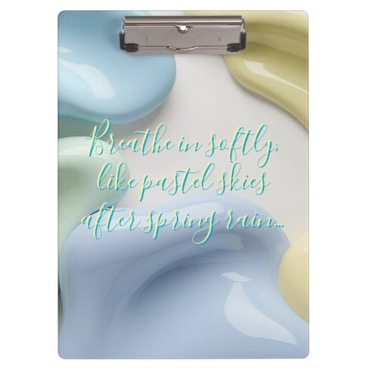 Clipboard in stylish graphic klembord (Voorkant)