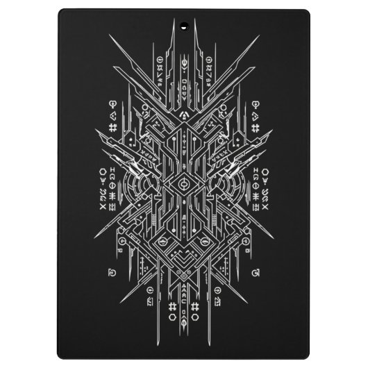 Clipboard Klembord (Achterkant)